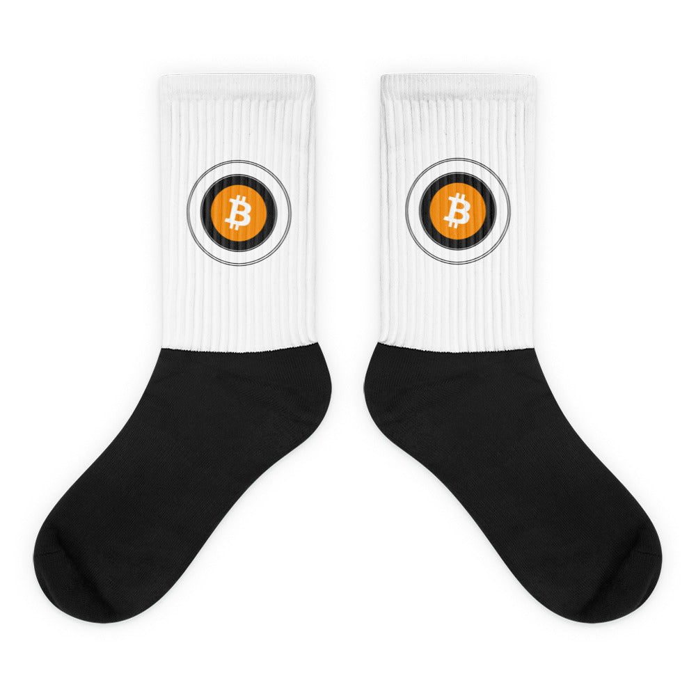 Bitcoin  Socks – Comfortable socks with Bitcoin logo design