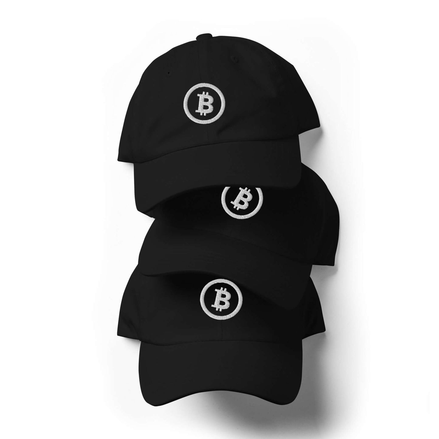 Bitcoin Dad Hat – Adjustable cap with a simple Bitcoin logo design