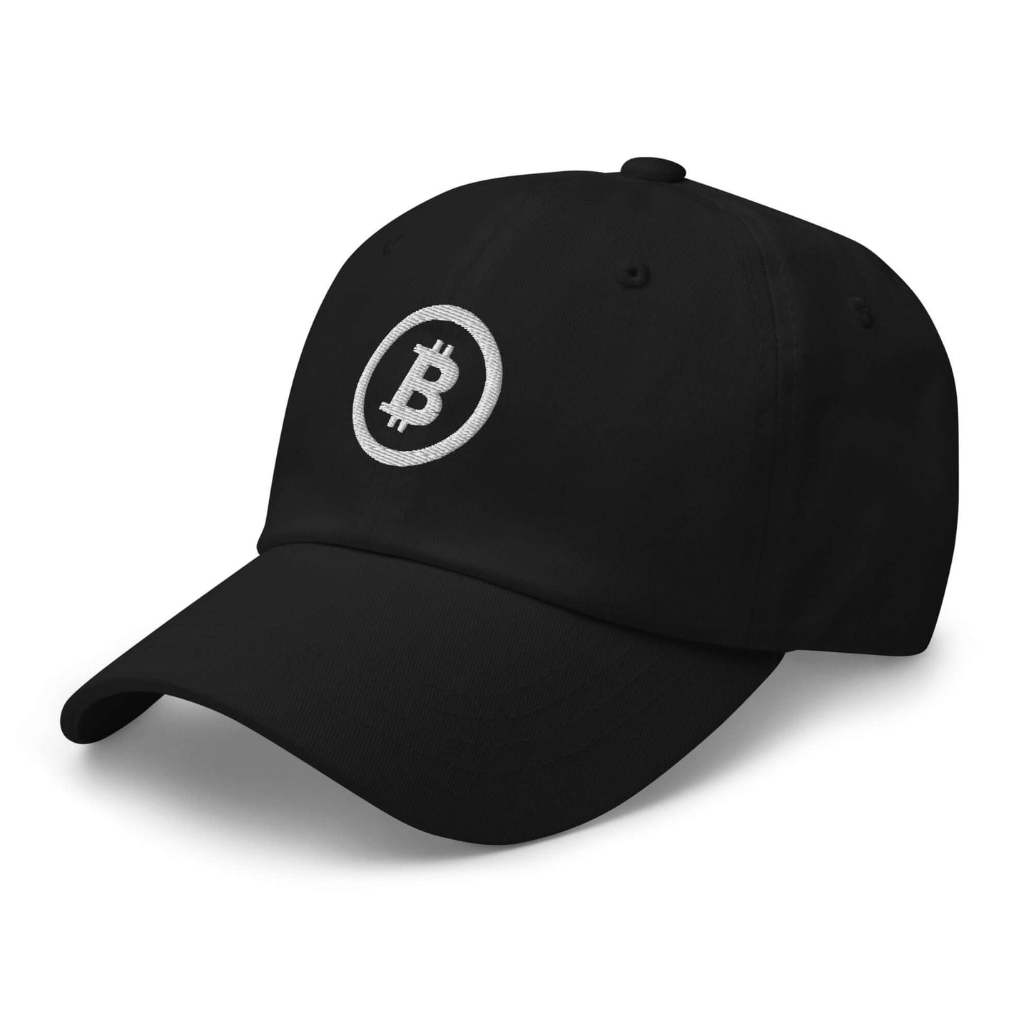 Bitcoin Dad Hat – Adjustable cap with a simple Bitcoin logo design