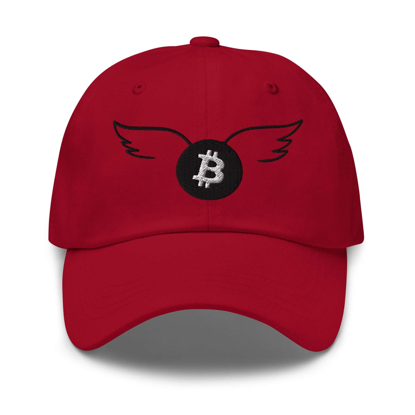 Bitcoin Will Free You Dad Hat – Adjustable cap with a Bitcoin slogan design