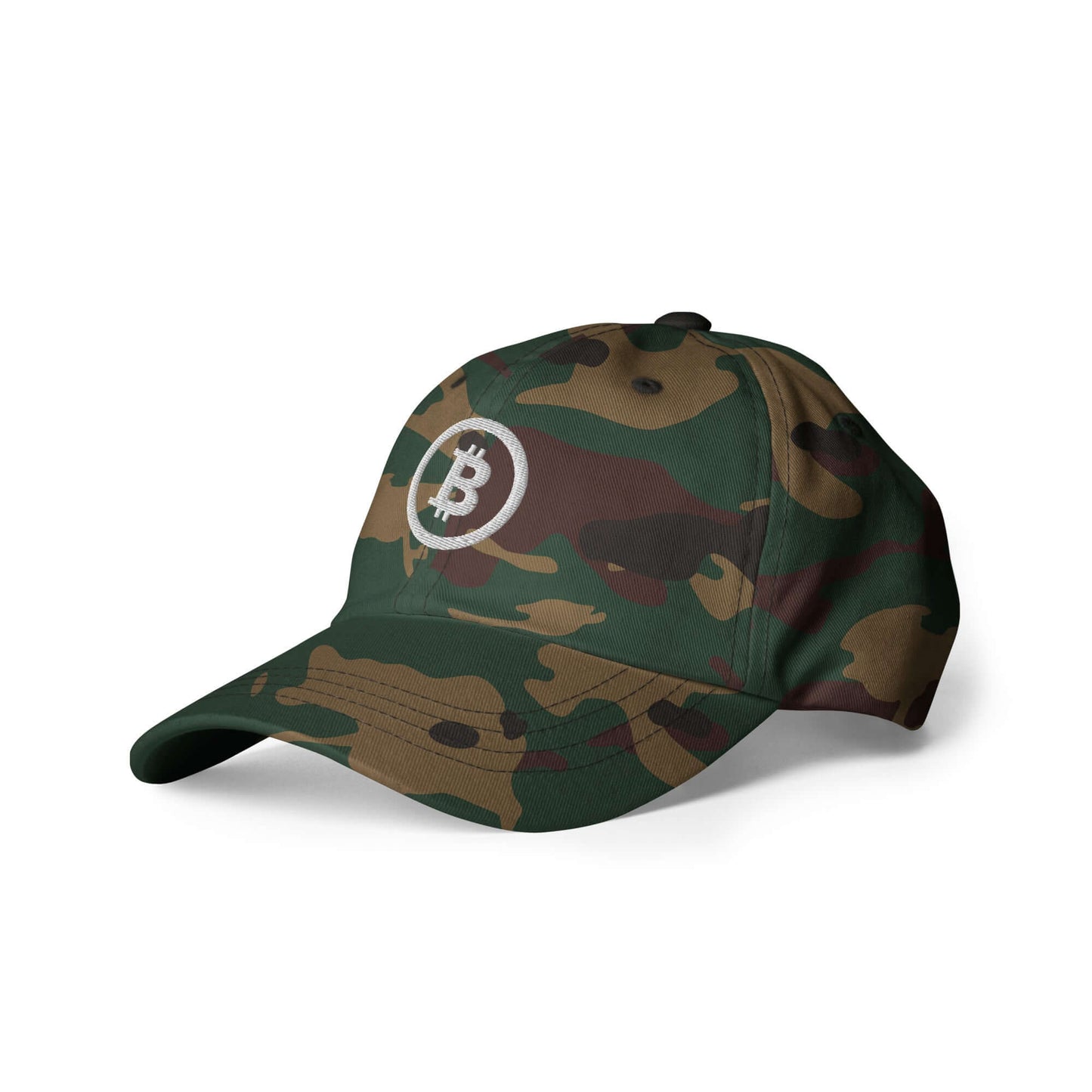 Bitcoin Dad Hat – Adjustable cap with a simple Bitcoin logo design