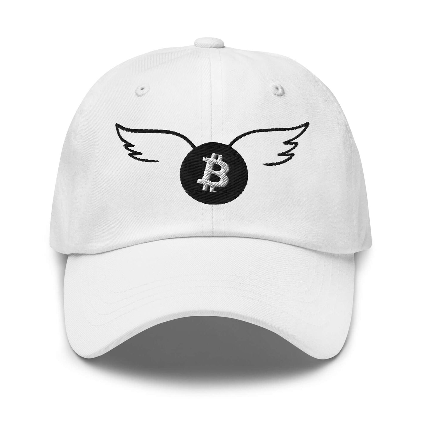 Bitcoin Will Free You Dad Hat – Adjustable cap with a Bitcoin slogan design