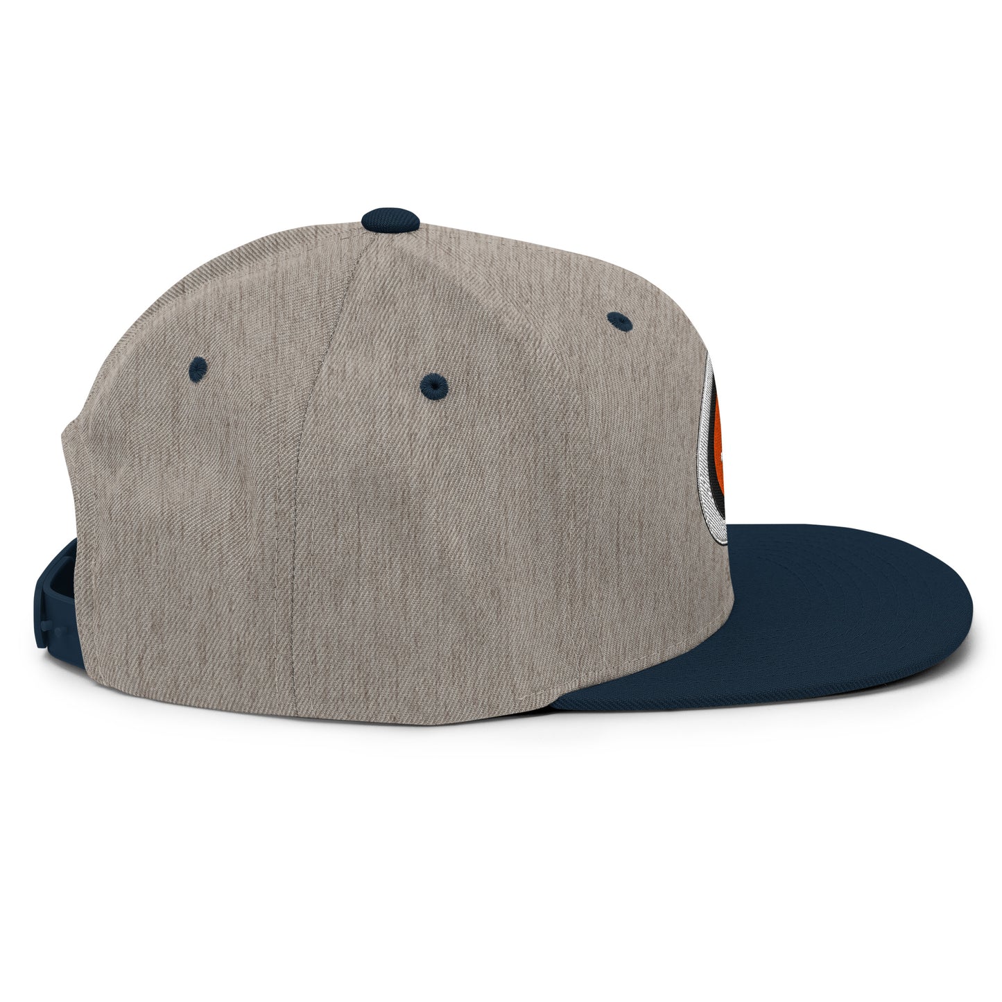 Bitcoin Plebs Snapback Hat – Adjustable flat-brim cap with Bitcoin-themed design