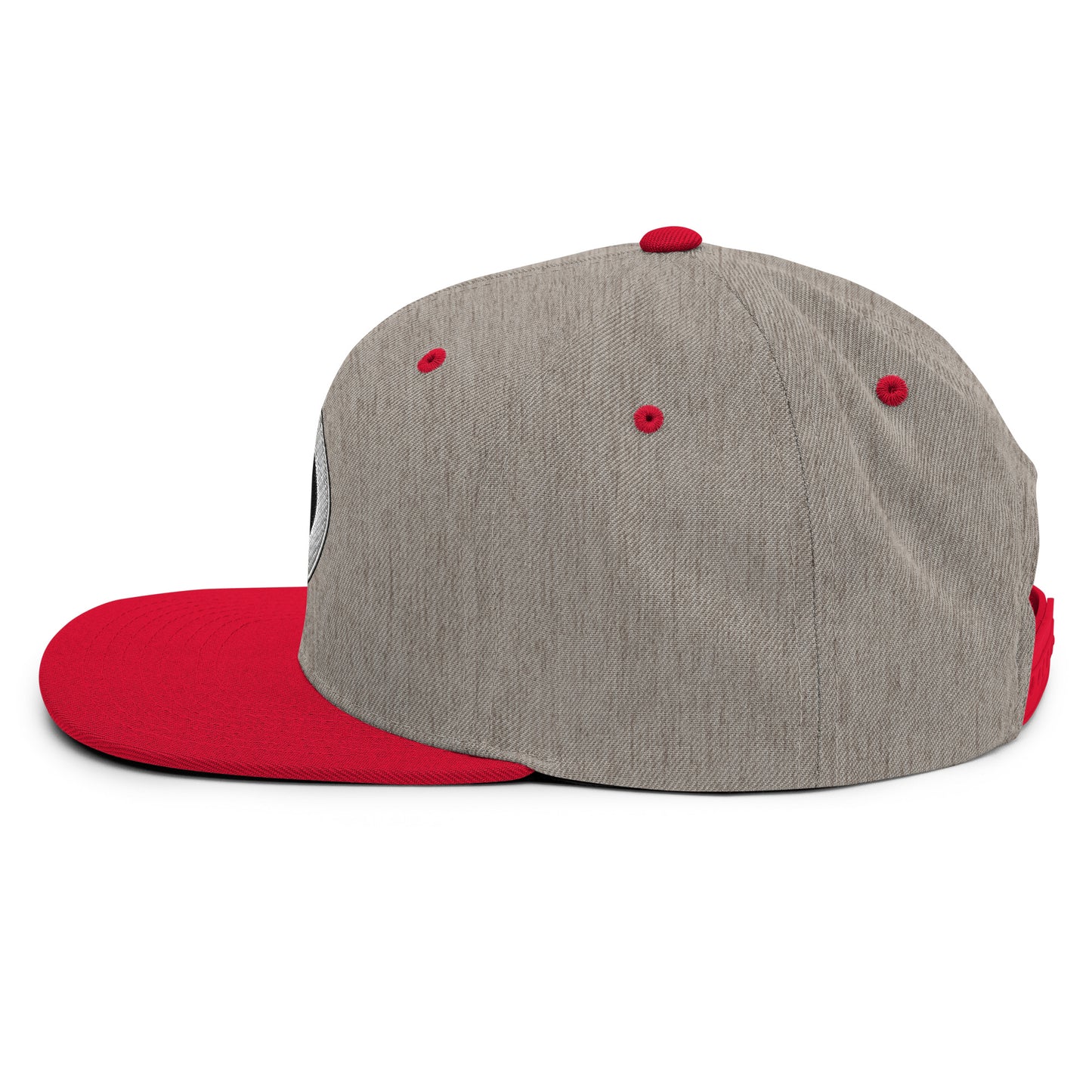 Bitcoin Plebs Snapback Hat – Adjustable flat-brim cap with Bitcoin-themed design