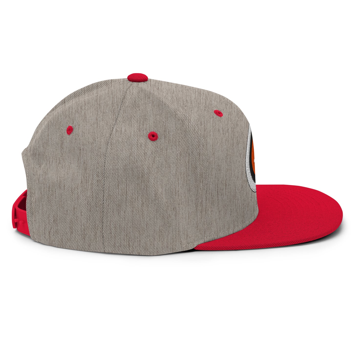 Bitcoin Plebs Snapback Hat – Adjustable flat-brim cap with Bitcoin-themed design