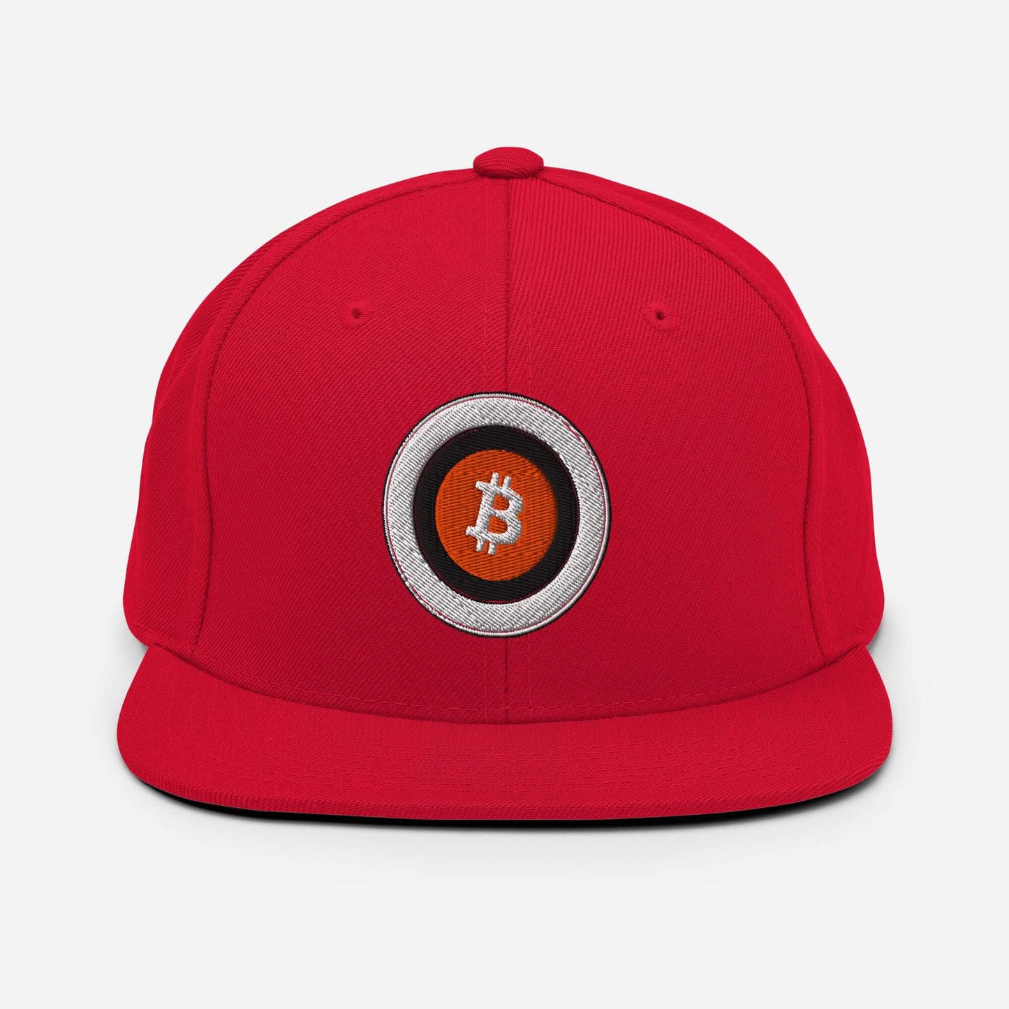 Bitcoin Plebs Snapback Hat – Adjustable flat-brim cap with Bitcoin-themed design
