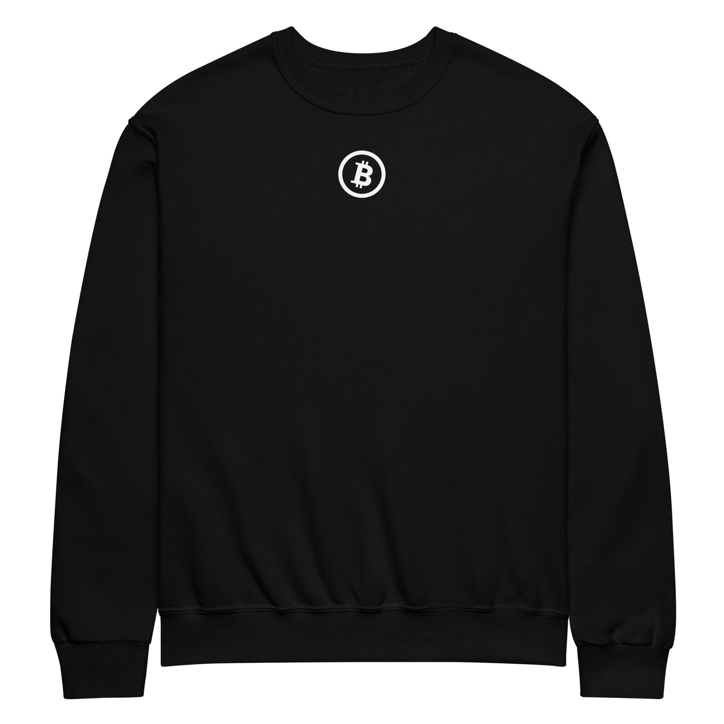 Bitcoin Crew Neck Sweatshirt – Comfortable and casual sweatshirt featuring the Bitcoin logo