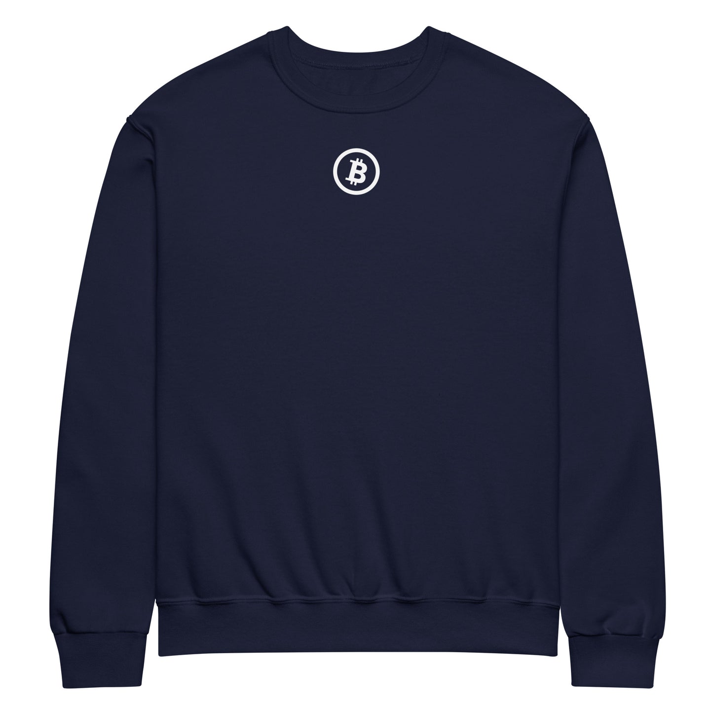 Bitcoin Crew Neck Sweatshirt – Comfortable and casual sweatshirt featuring the Bitcoin logo