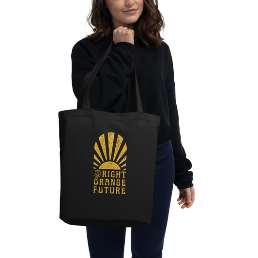 Bright Orange Future Eco Tote Bag