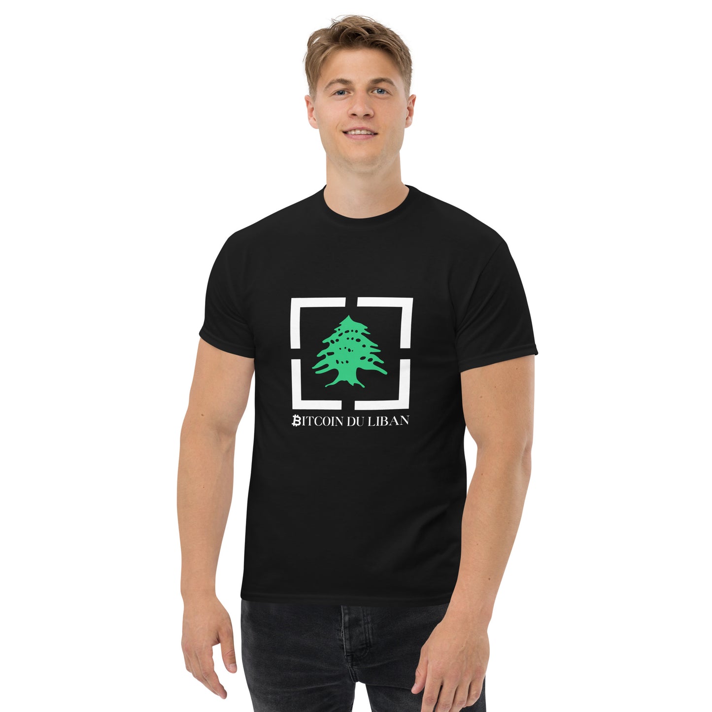 Bitcoin Du Liban Men's classic tee