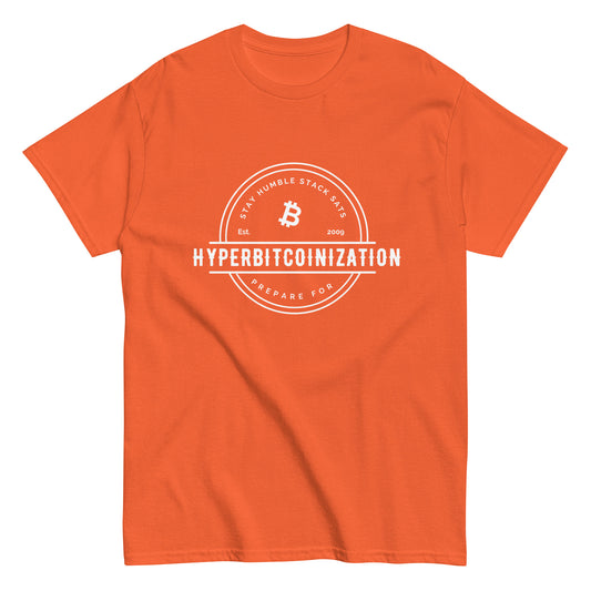 Hyperbitcoinization Men's classic tee
