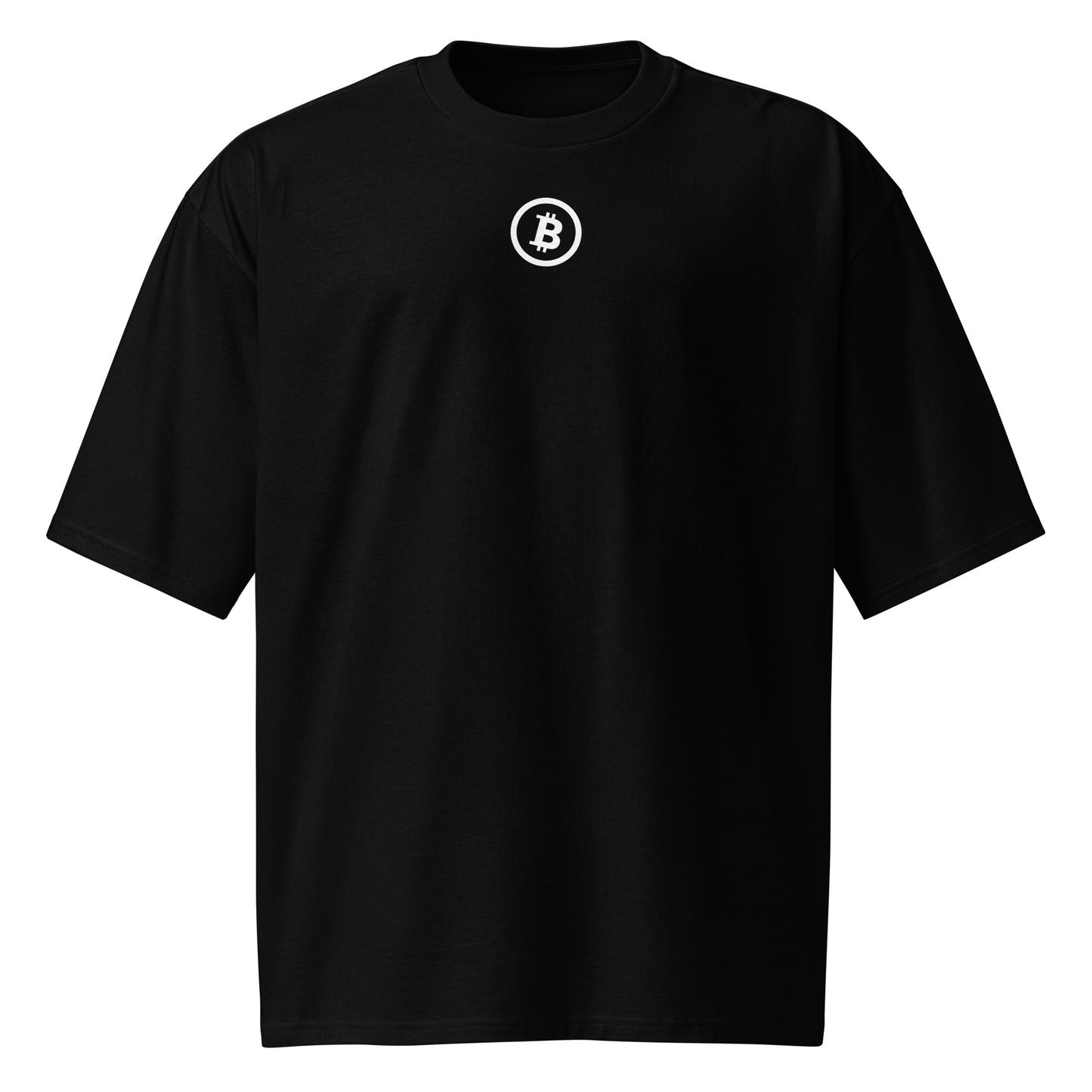 Bitcoin Oversized Heavyweight T-Shirt – Relaxed fit, durable Bitcoin-themed t-shirt