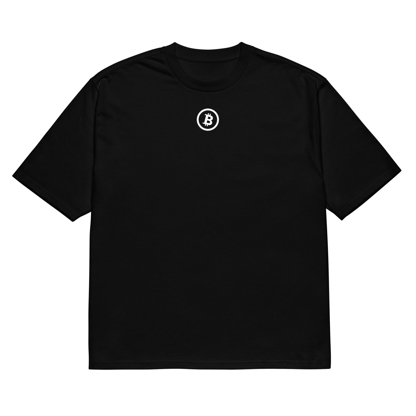 Bitcoin Oversized Heavyweight T-Shirt – Relaxed fit, durable Bitcoin-themed t-shirt