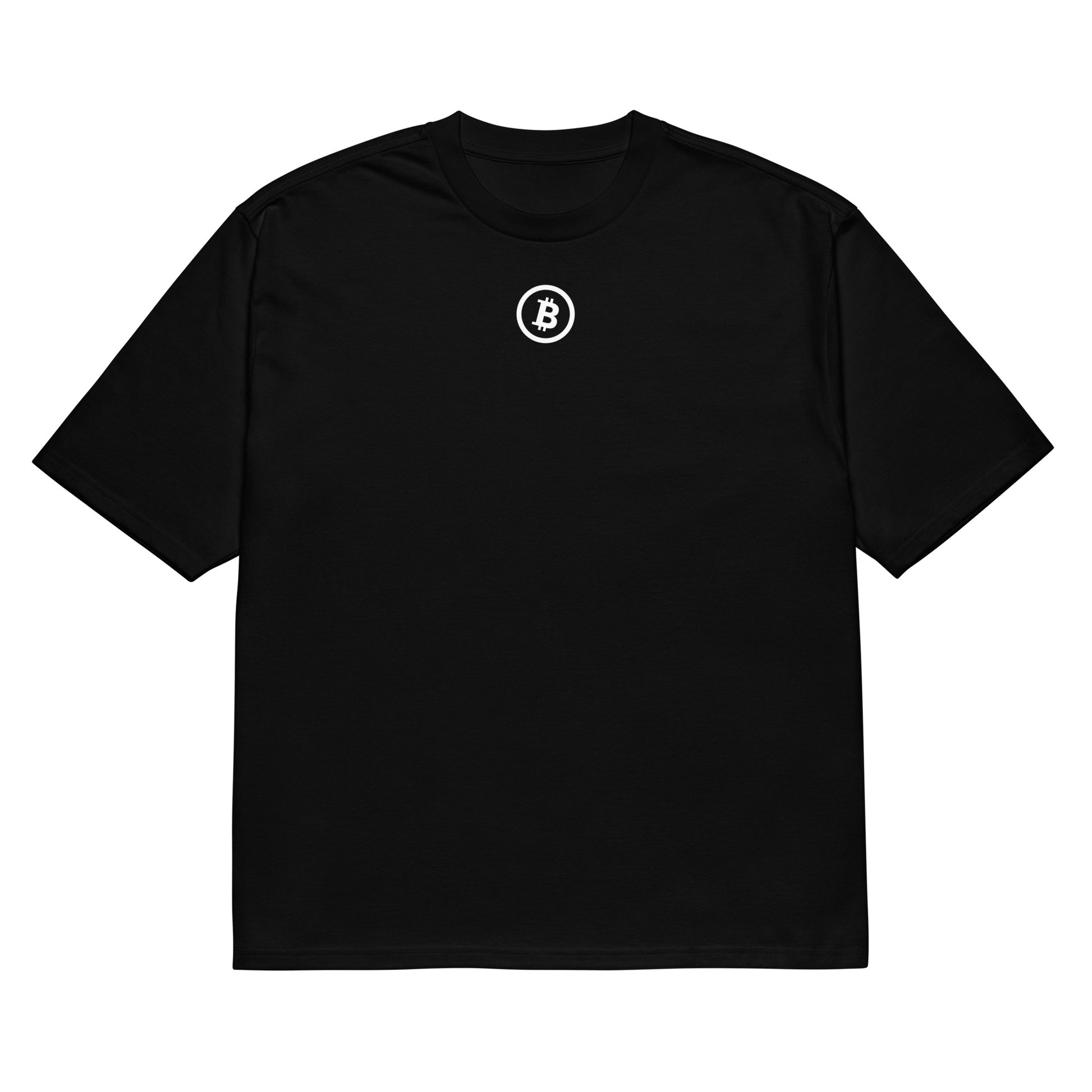 Bitcoin Oversized Heavyweight T-Shirt – Relaxed fit, durable Bitcoin-themed t-shirt