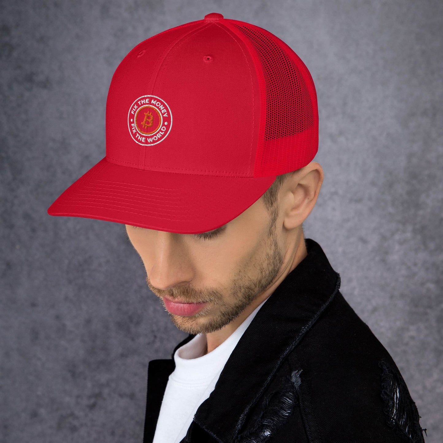 Fix The Money Trucker Cap