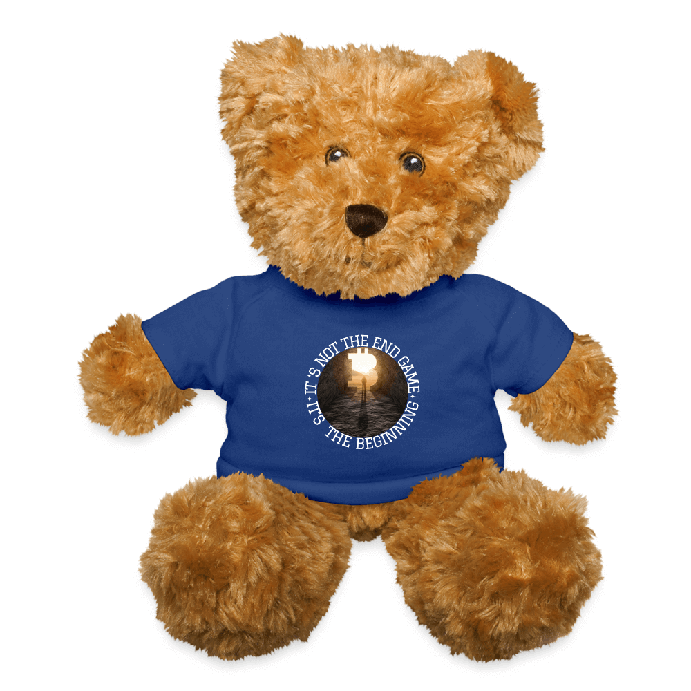 Teddy Bear - royal blue
