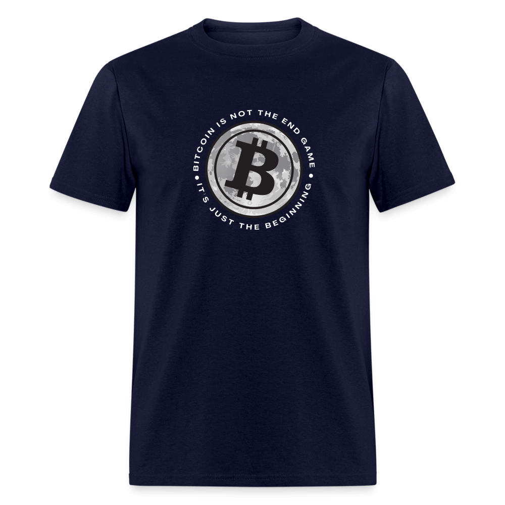 Bitcoin is not the end game Men’s Premium Hoodie - navy