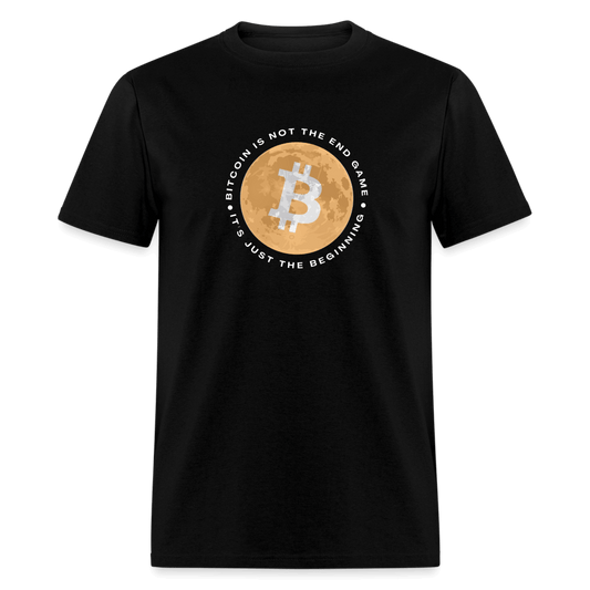 Bitcoin is not the end game Unisex Classic T-Shirt - black