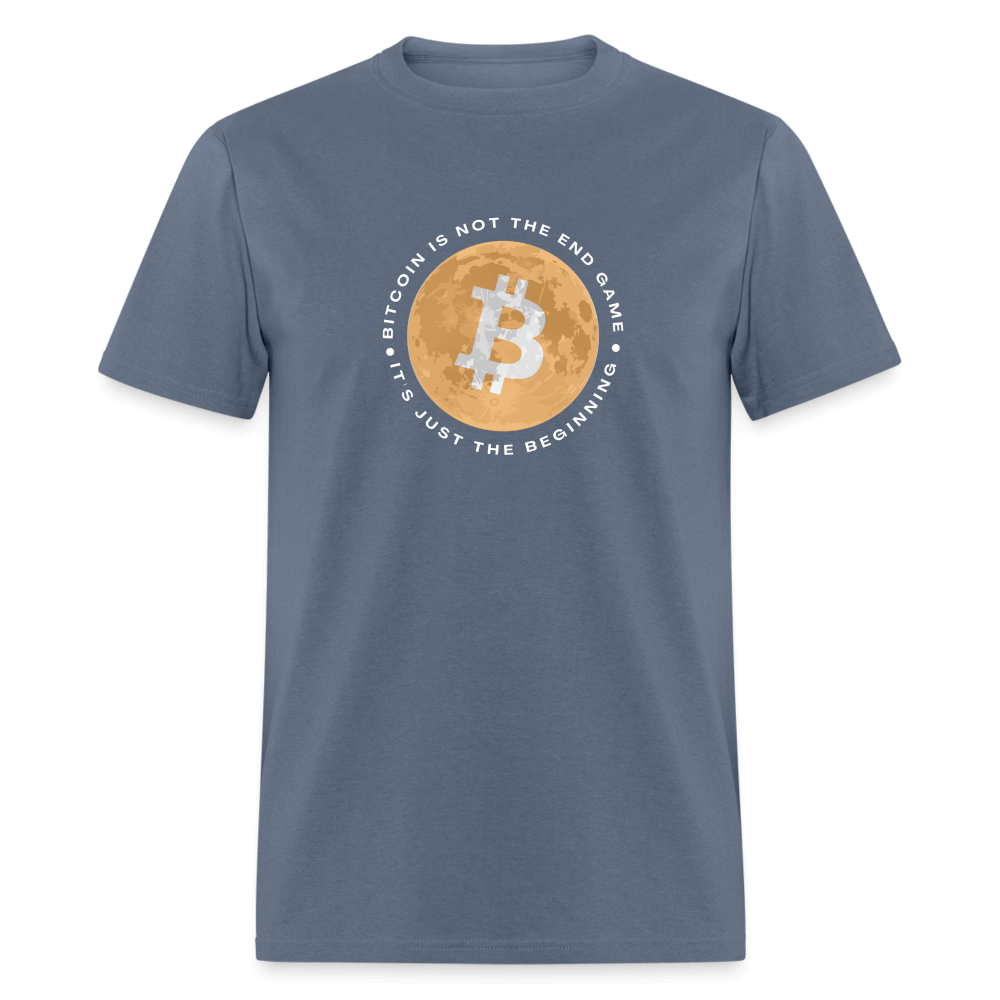 Bitcoin is not the end game Unisex Classic T-Shirt - denim