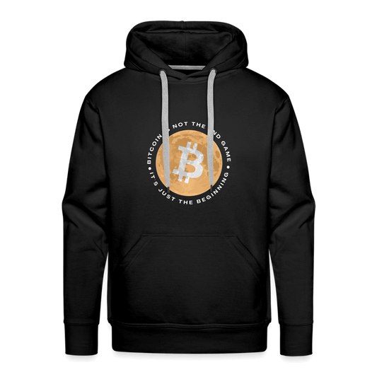 Bitcoin is not the end game Men’s Premium Hoodie - black