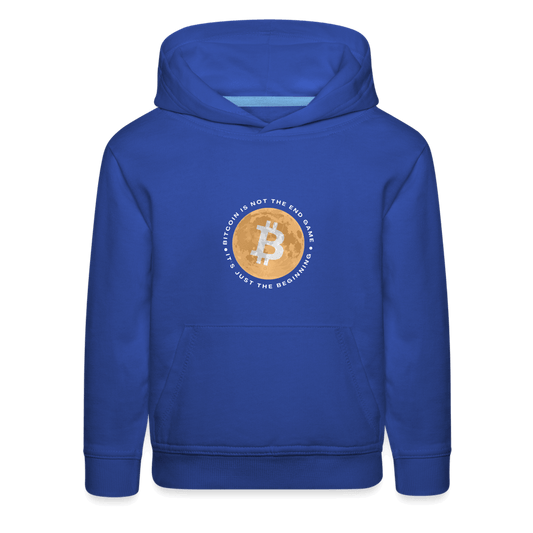 Bitcoin is not the end game Kids‘ Premium Hoodie - royal blue