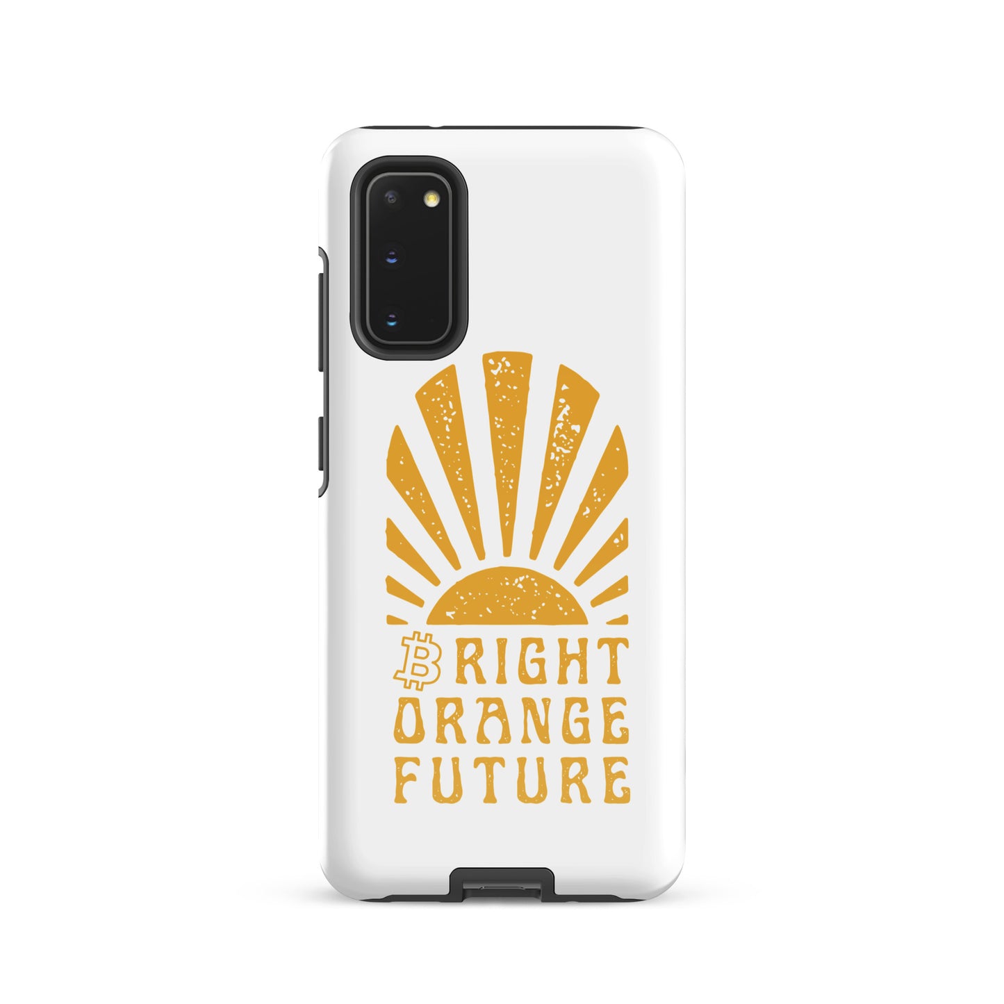 Bright Orange Future Tough case for Samsung®
