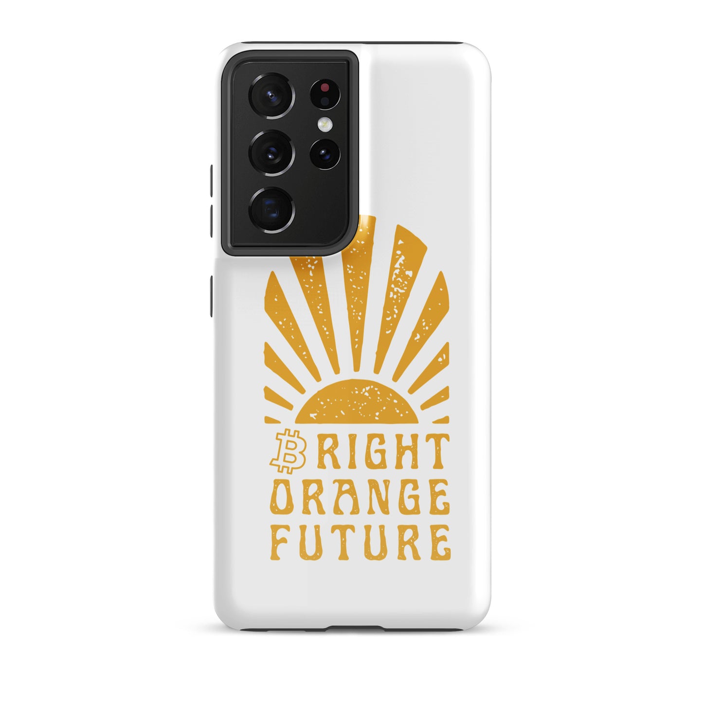 Bright Orange Future Tough case for Samsung®