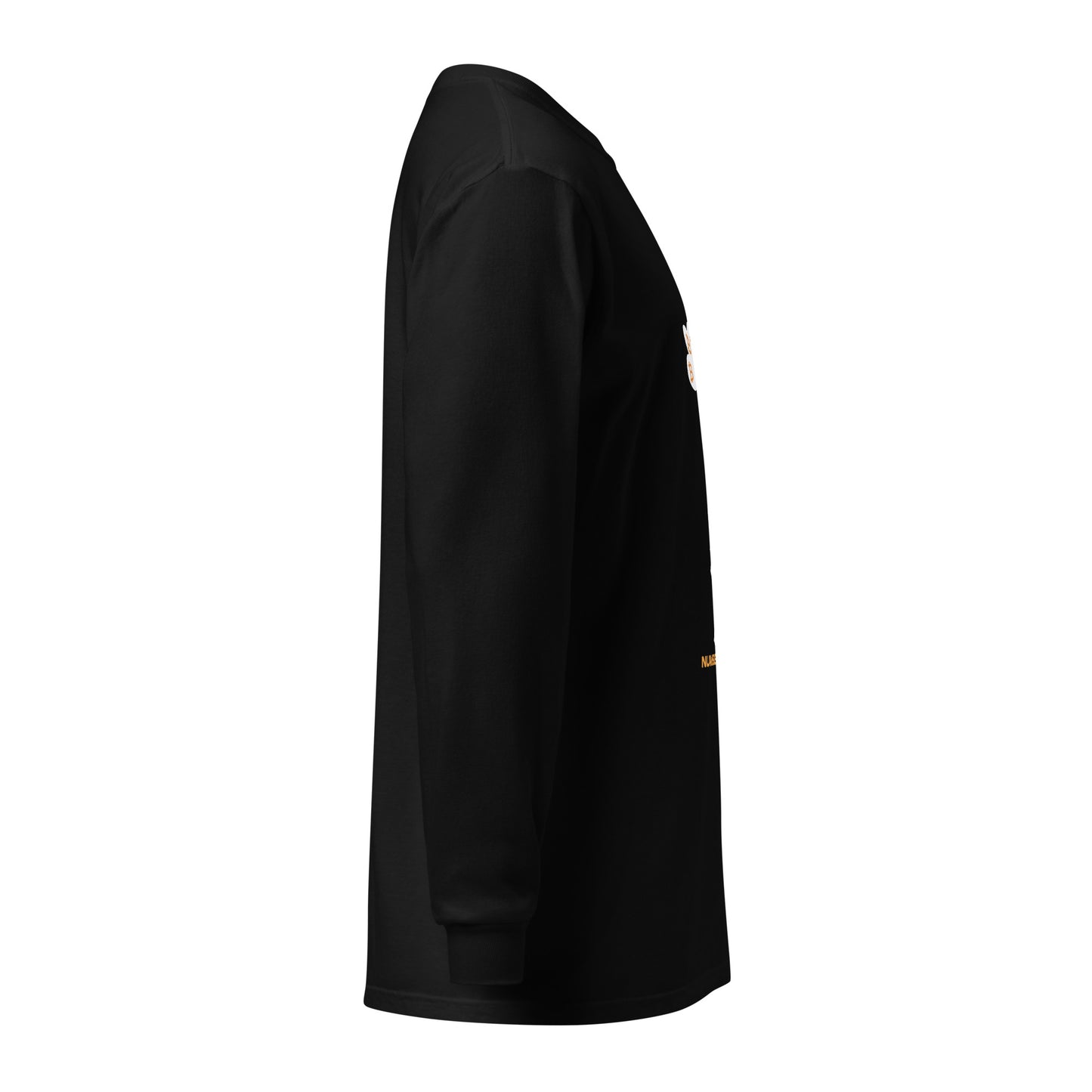 Garment-Dyed Number Go Up Heavyweight Long-Sleeve Shirt – Soft, durable long-sleeve shirt with a Bitcoin-themed 'Number Go Up' design