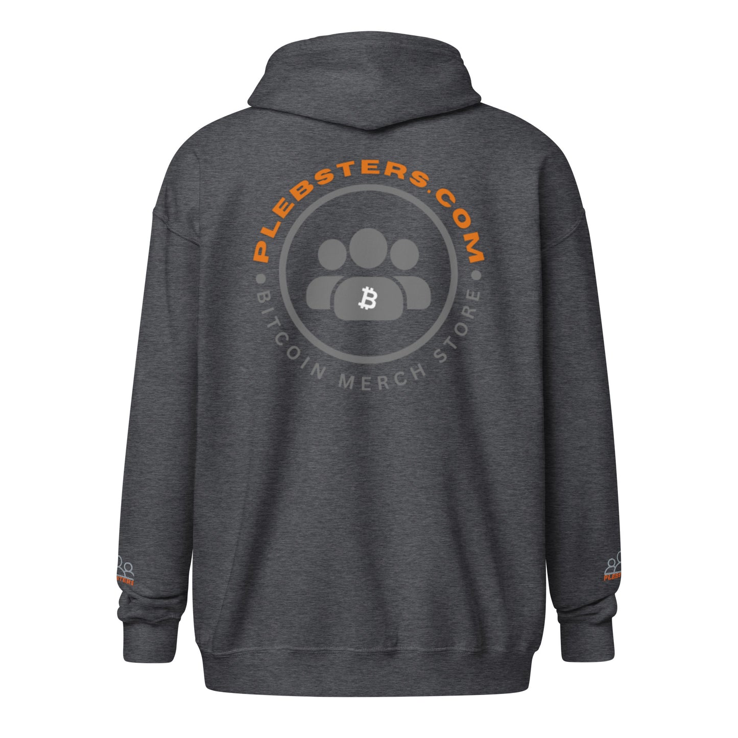 Plebsters Unisex heavy blend zip hoodie