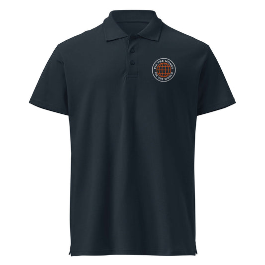 Fix the Money premium pique polo shirt