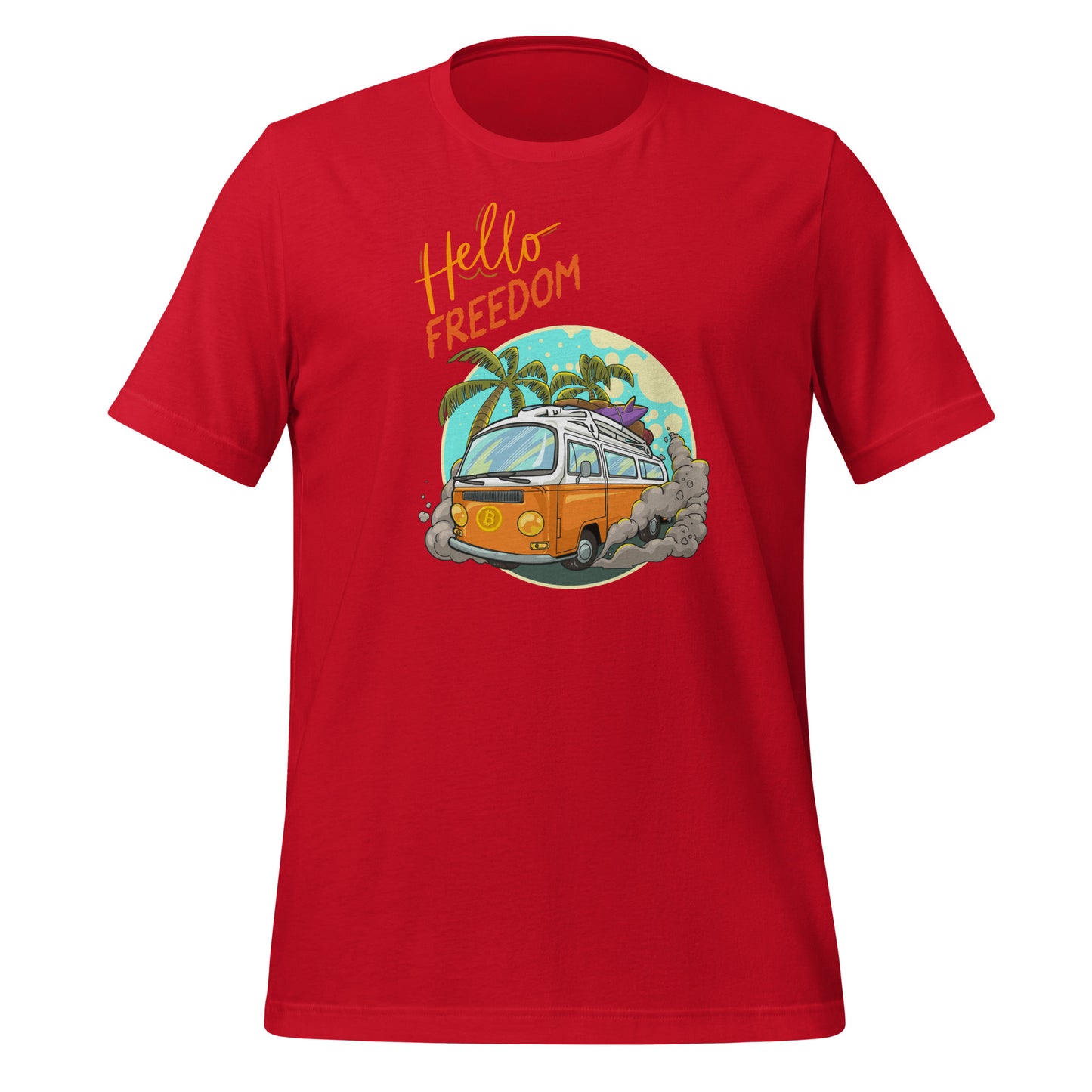 Hello Freedom Unisex t-shirt