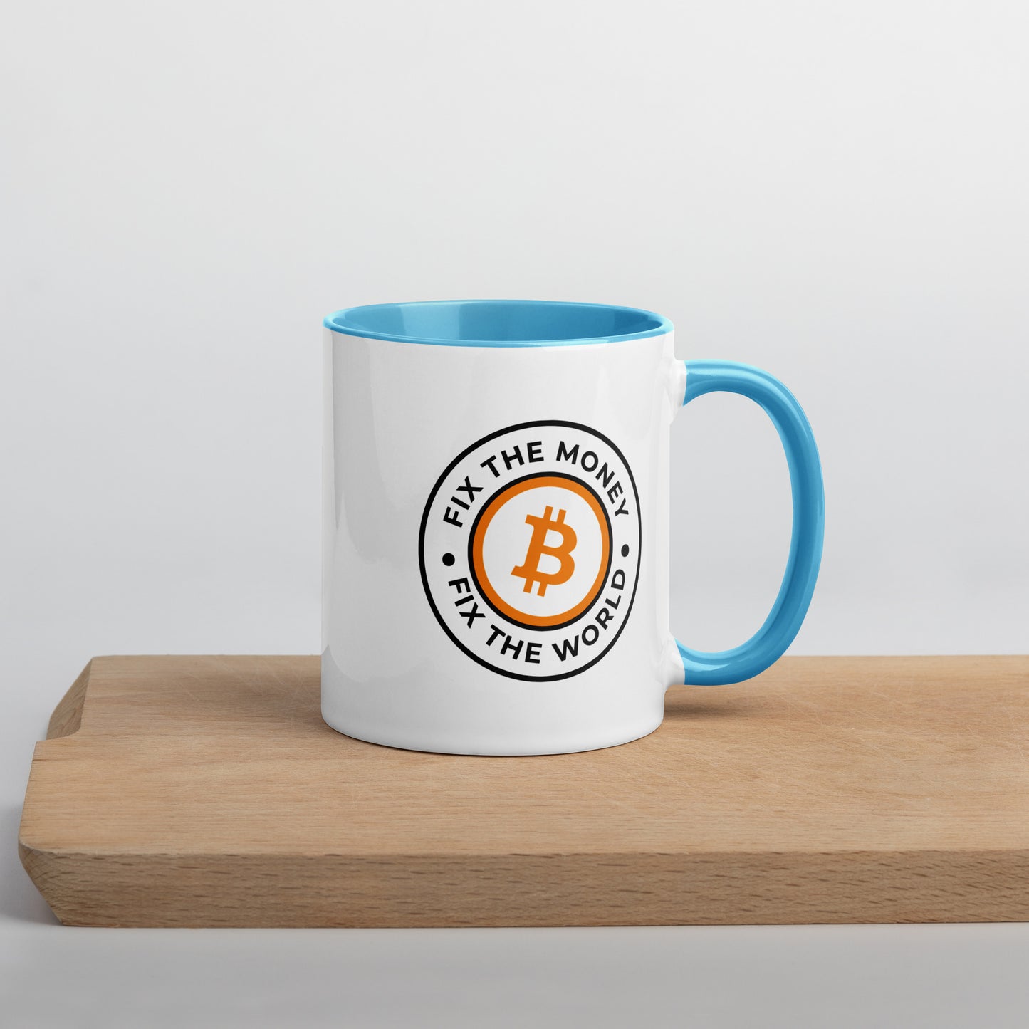Fix The Money Mug with Color Inside
