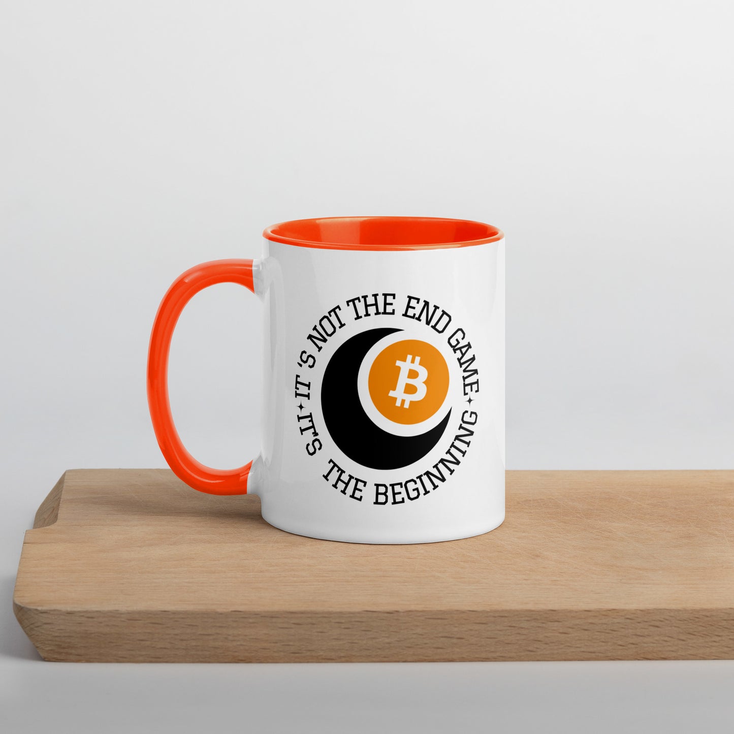 Its not the end game Mug with Color Inside