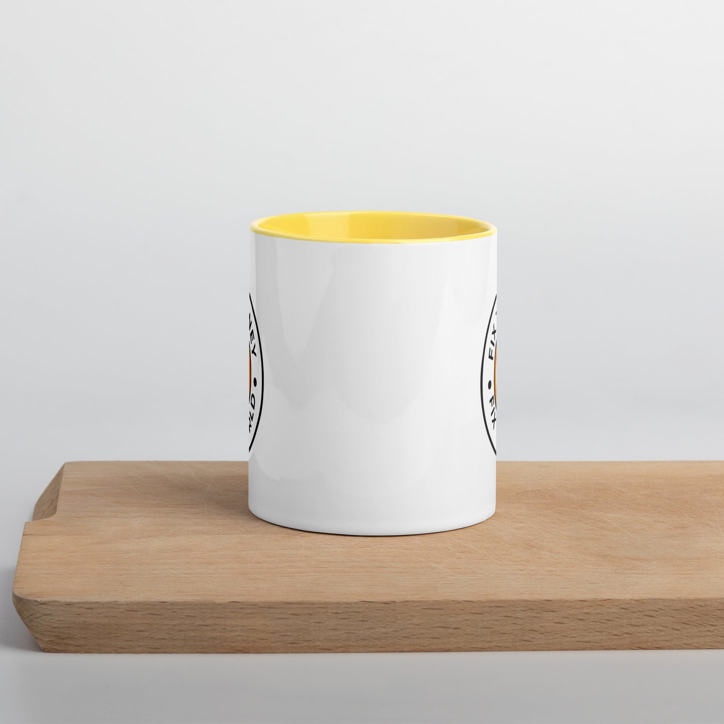 Fix The Money Mug with Color Inside