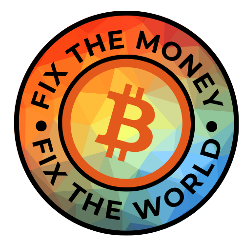 Fix the Money, Fix the World—shop Bitcoin-inspired apparel and accessories that stand for sound money and a better future