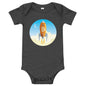 Bitcoin Rocket Baby short sleeve one piece