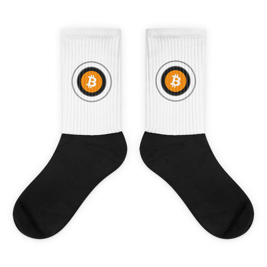 Bitcoin  Socks – Comfortable socks with Bitcoin logo design