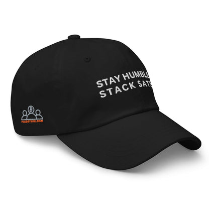 Stay humble stack sats bitcoin Dad hat