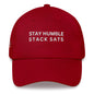 Stay humble stack sats bitcoin Dad hat