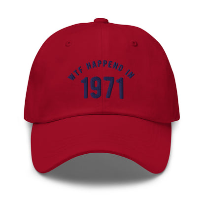 WTF Happened in 1971 Dad hat