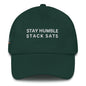 Stay humble stack sats bitcoin Dad hat