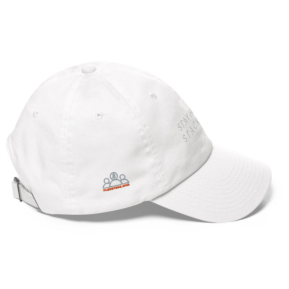 Stay humble stack sats bitcoin Dad hat