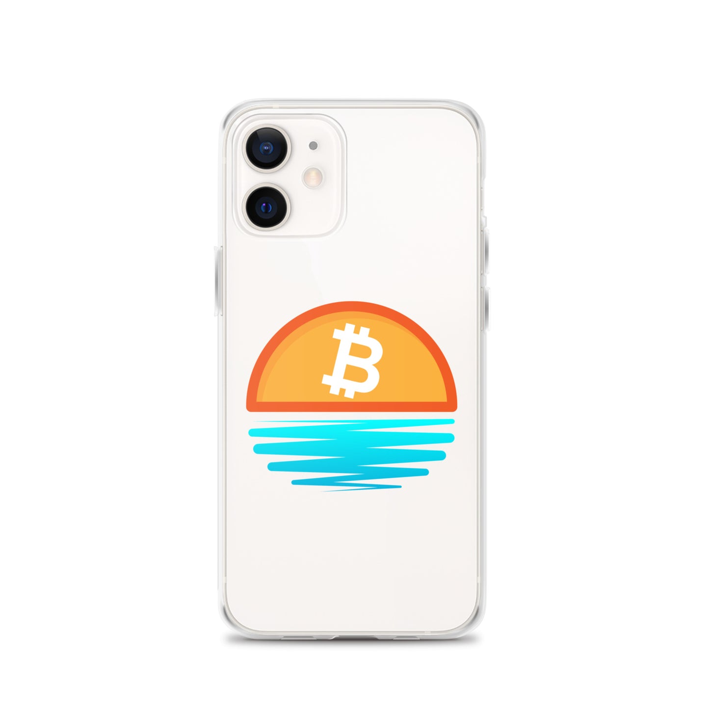 Bitcoin Sunset Clear Case for iPhone®