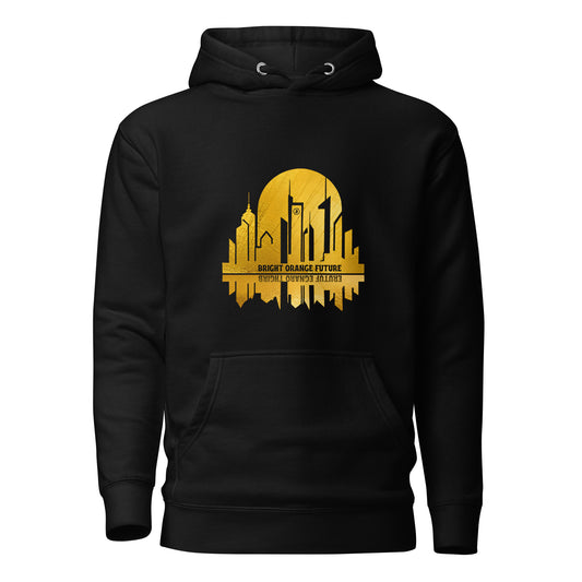 Bright orange future Unisex Hoodie