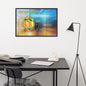 Wake Up Bitcoin Framed poster