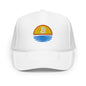 Bitcoin Sunset Foam trucker hat