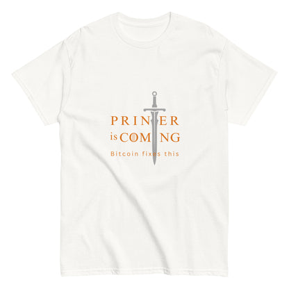 Printer is coming Men's classic tee