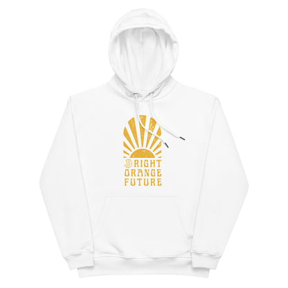 Bright Orange Future Premium eco hoodie