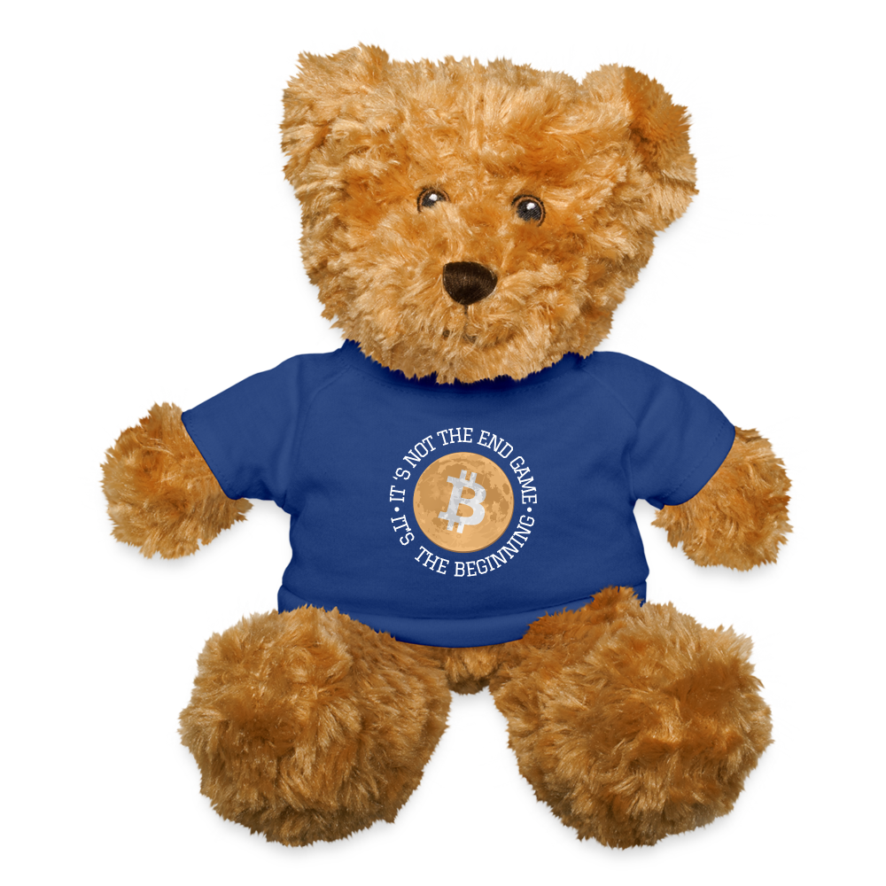 Teddy Bear - royal blue
