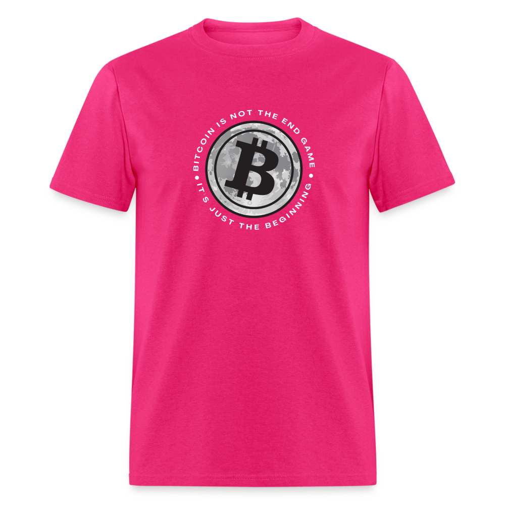 Bitcoin is not the end game Men’s Premium Hoodie - fuchsia